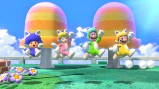 Super Mario 3D World + Bowser's Fury is bringing the coop
