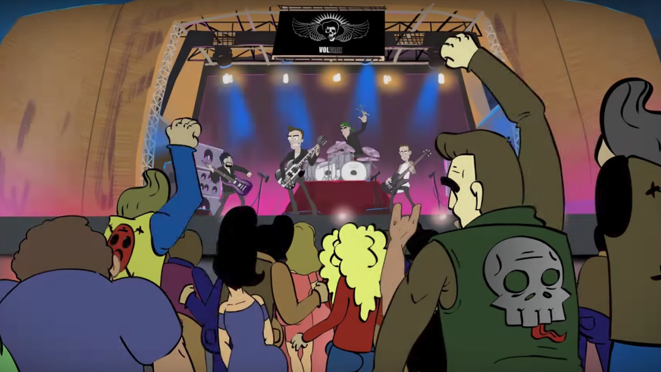 Volbeat launch animated video for Black Rose Louder