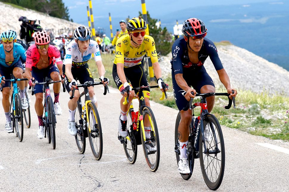 Tour de France Tadej Pogacar shows weakness on Mont Ventoux Cyclingnews