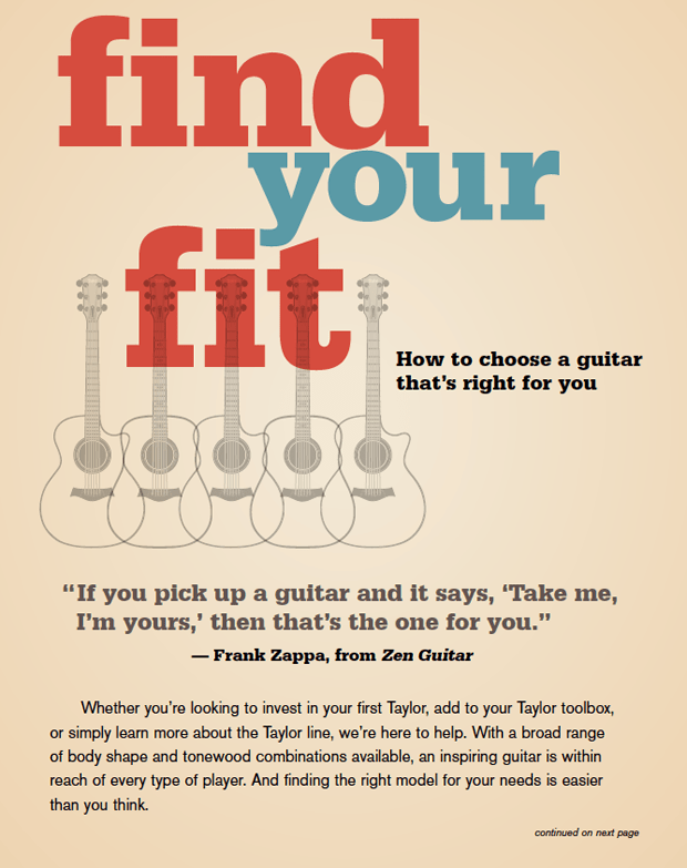 Get the Guitar World 2015 Taylor Guitars 'Wood & Steel' Special Issue