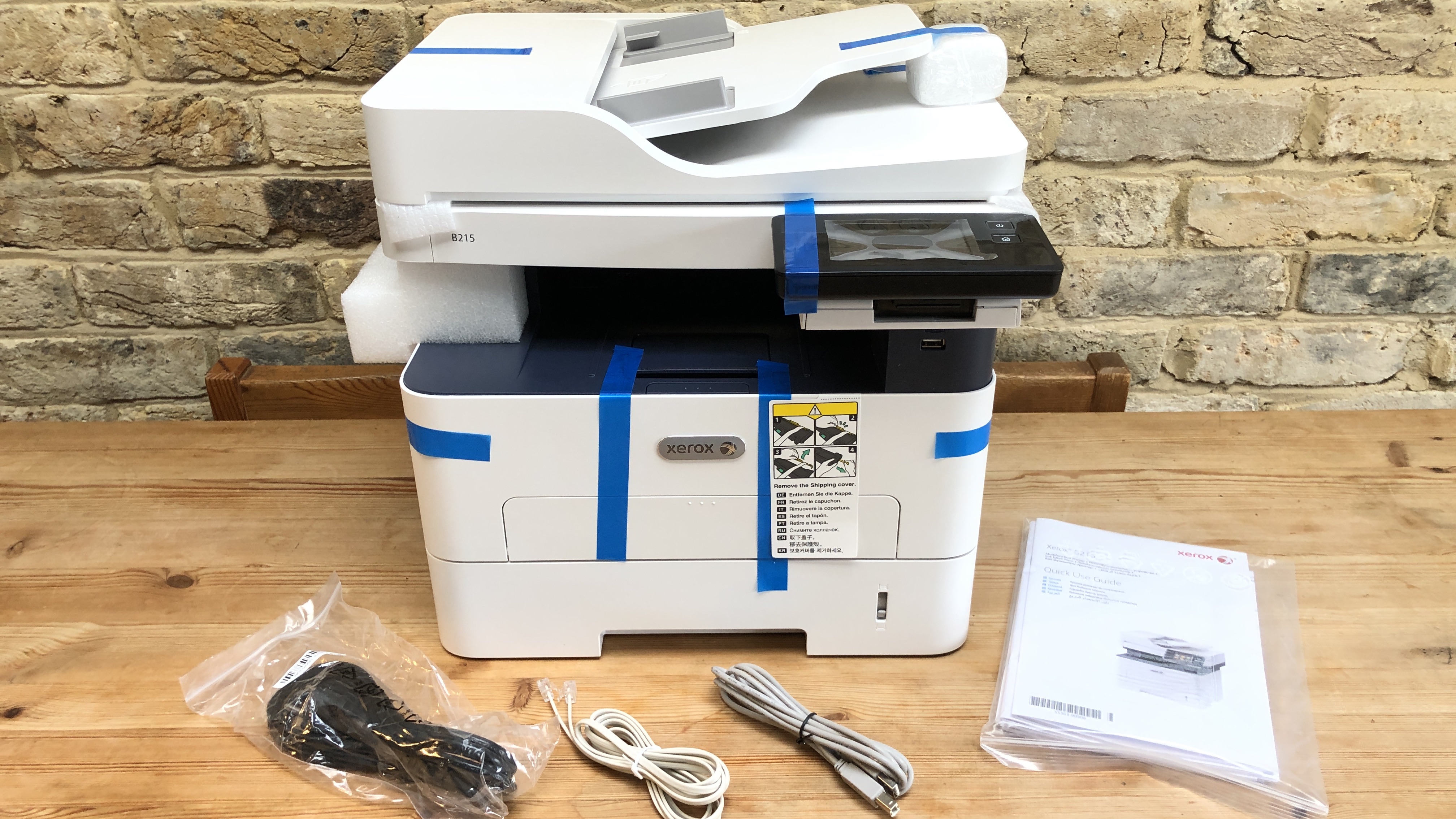 Xerox B215 allinone mono laser printer review TechRadar