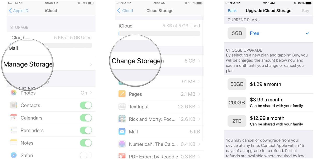 How to manage your iCloud storage on iPhone or iPad iMore