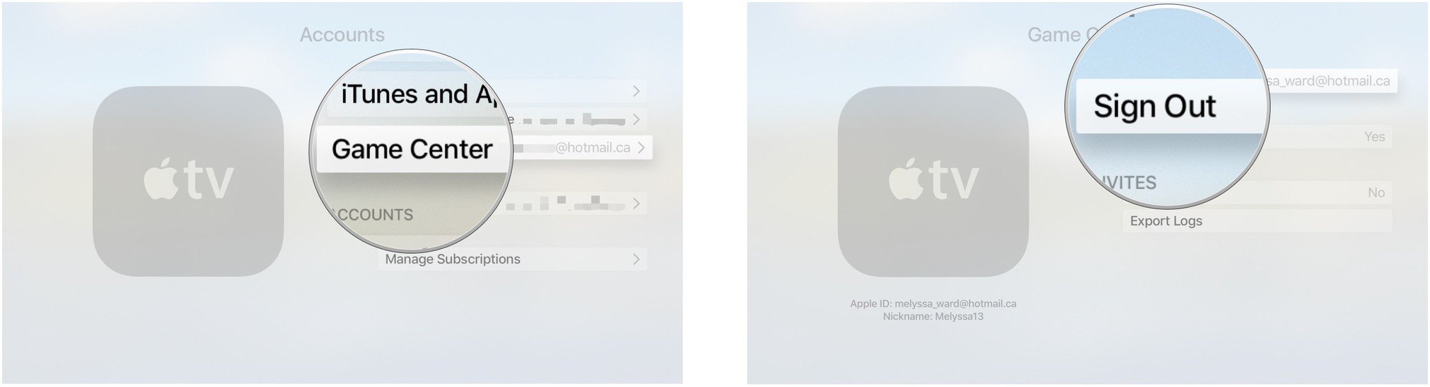 How to switch between Game Center accounts on Apple TV iMore