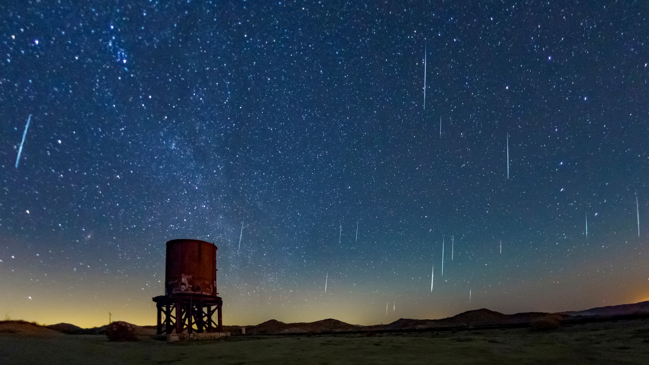 Meteor showers and shooting stars Formation and history Space