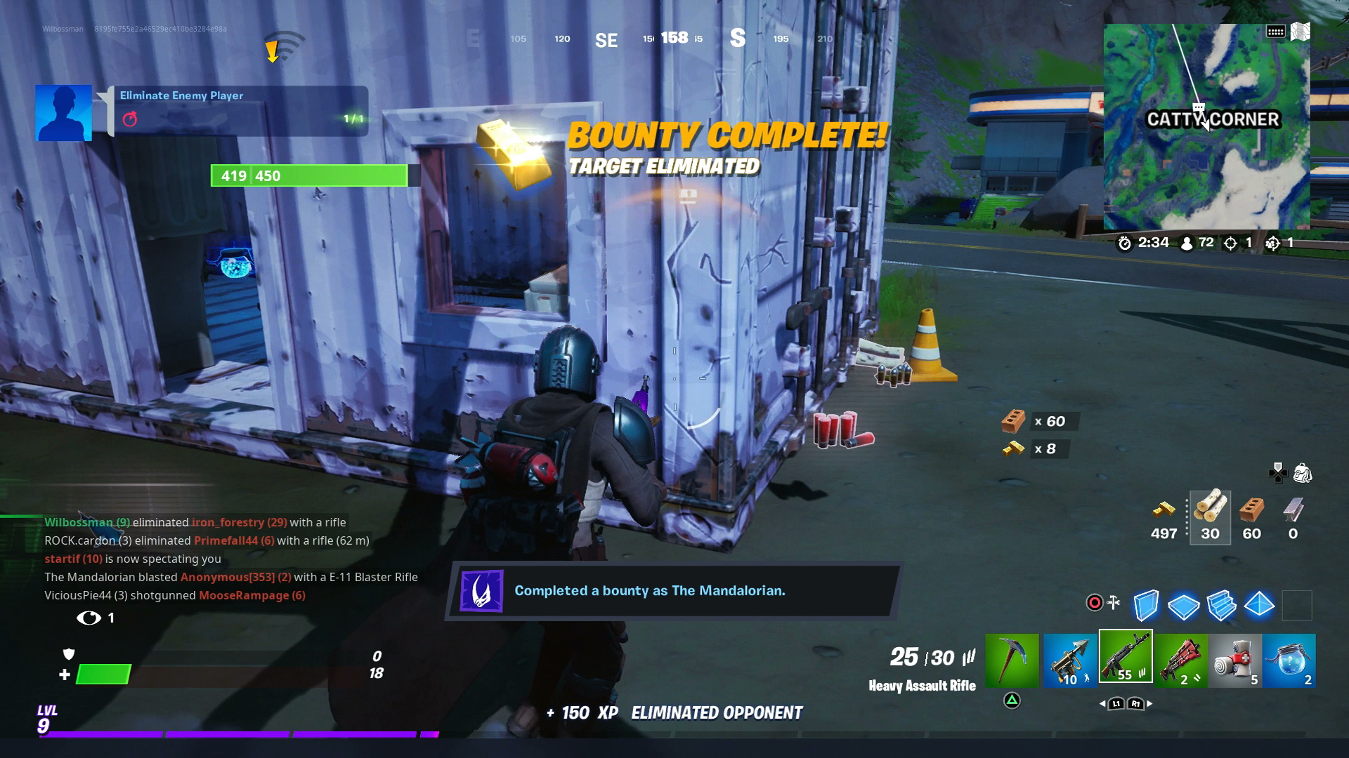 Fortnite Bounty boards where to find the gold earning