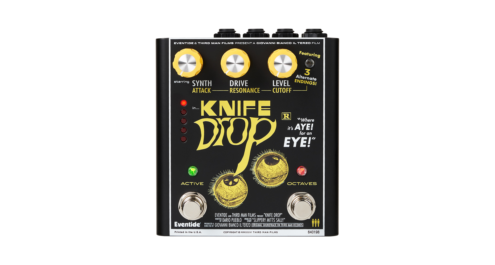 “A commanding new effects pedal that merges aggressive…