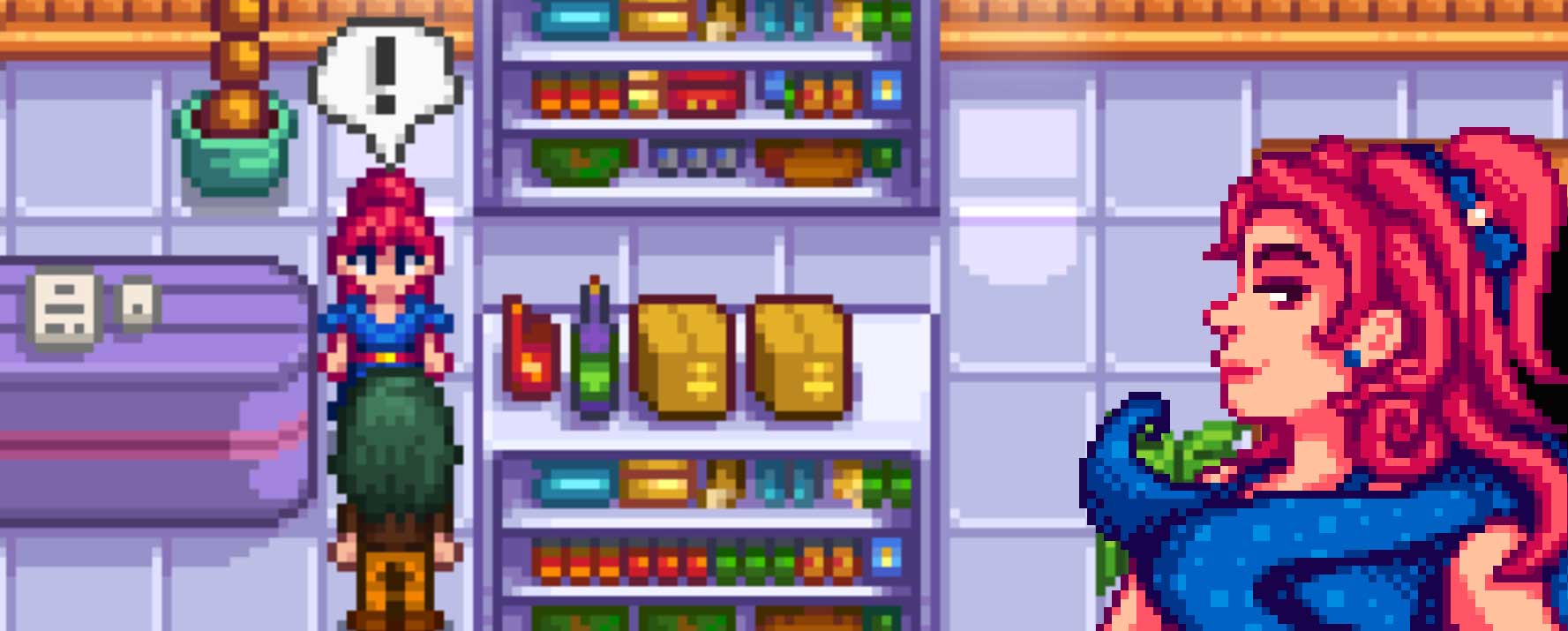 Sandy gift guide and schedule for Stardew Valley