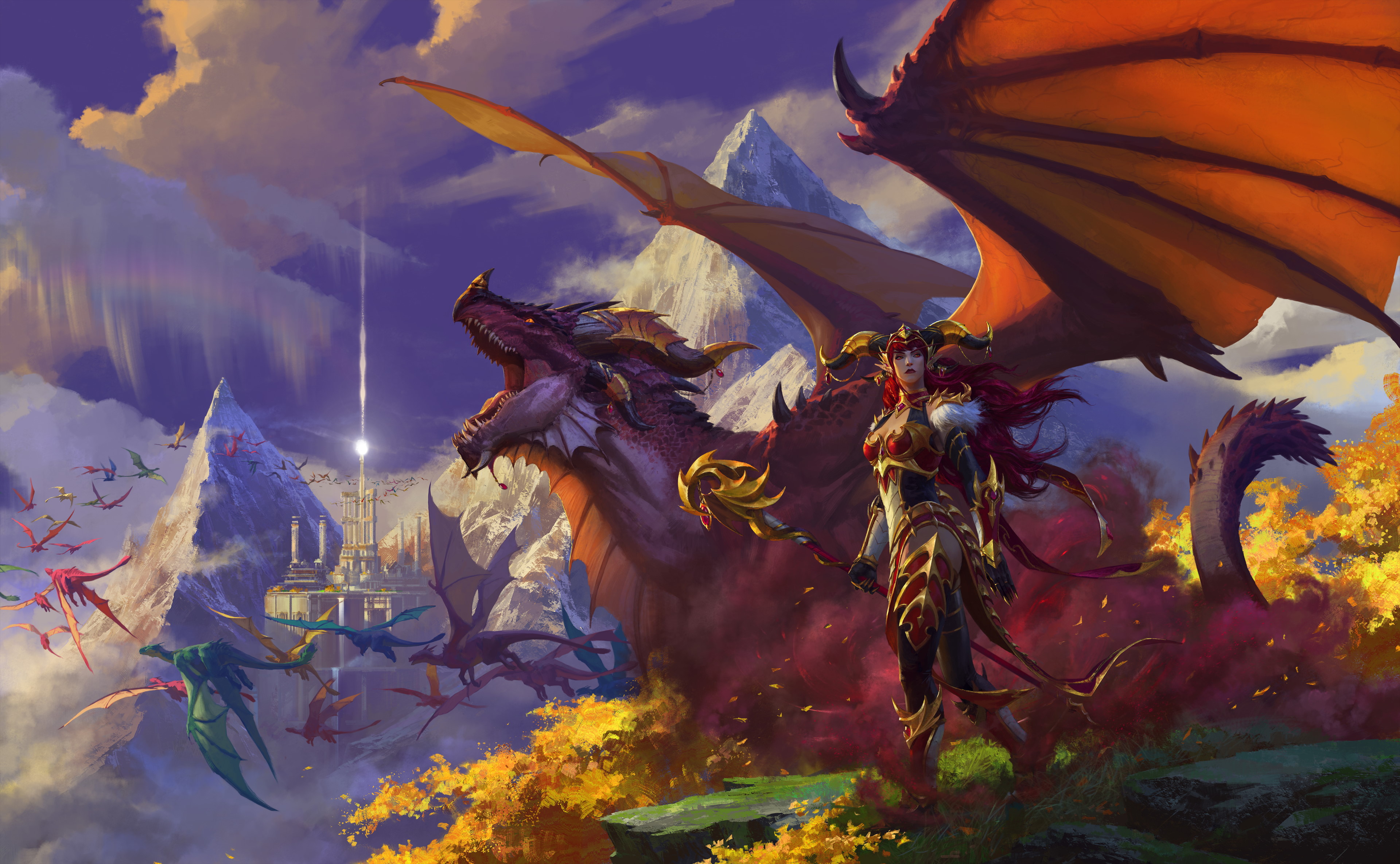 World Dragon Day 2023 World Of Warcraft: Dragonflight Will Be Out Later This Year | Pc Gamer