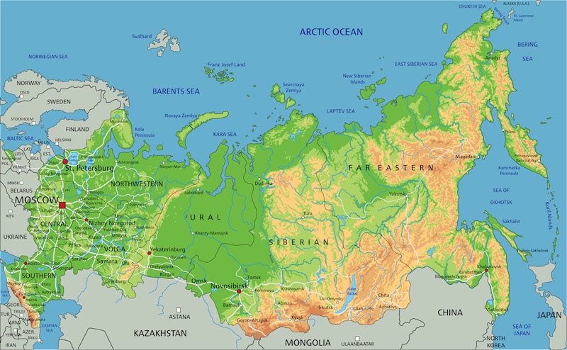 Russia Map