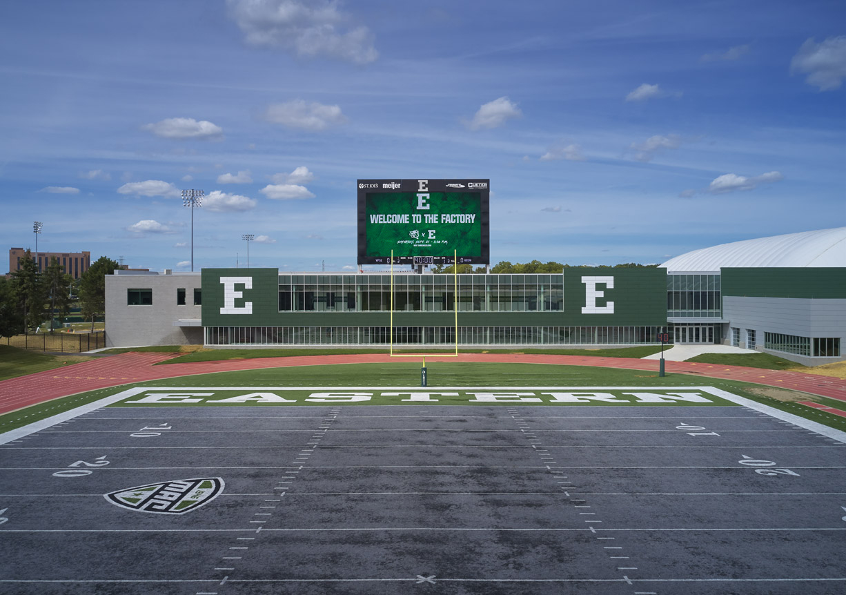Eastern Michigan University Engages Football Fans and Enhances