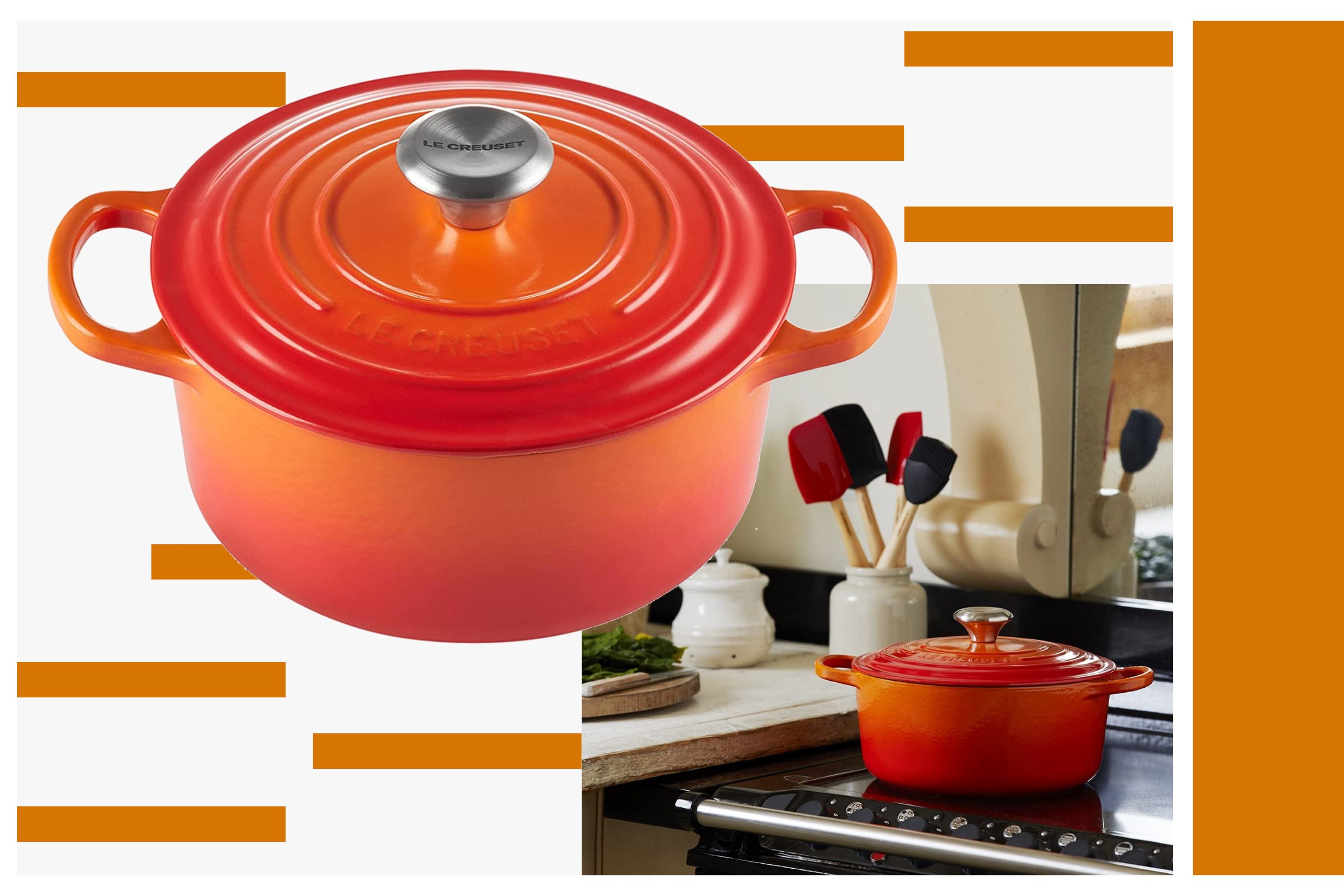 Save £65 on Le Creuset's signature castiron casserole dish this Amazon