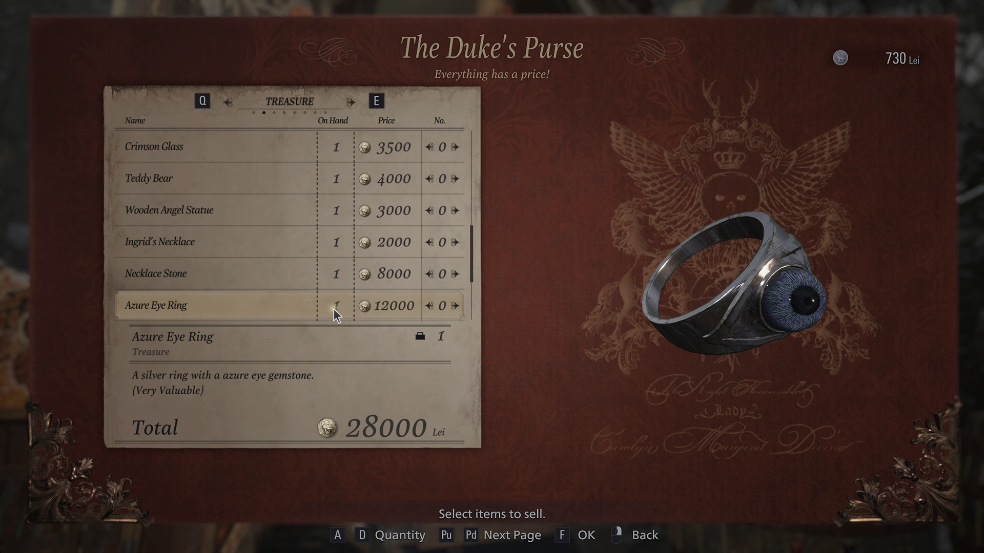Resident Evil Village Azure Eye How to find it PC Gamer