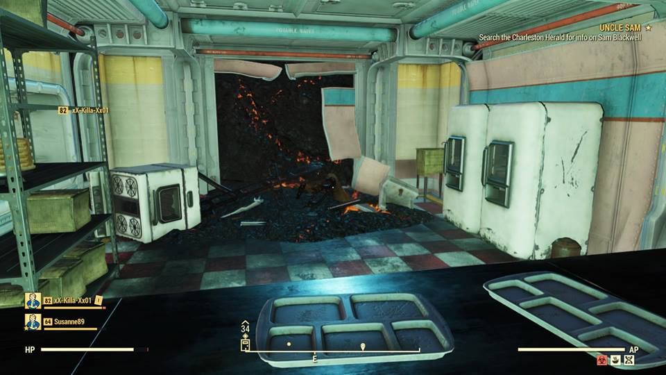 Fallout 76 player glitches inside sealed Vault 63, begs Bethesda not to