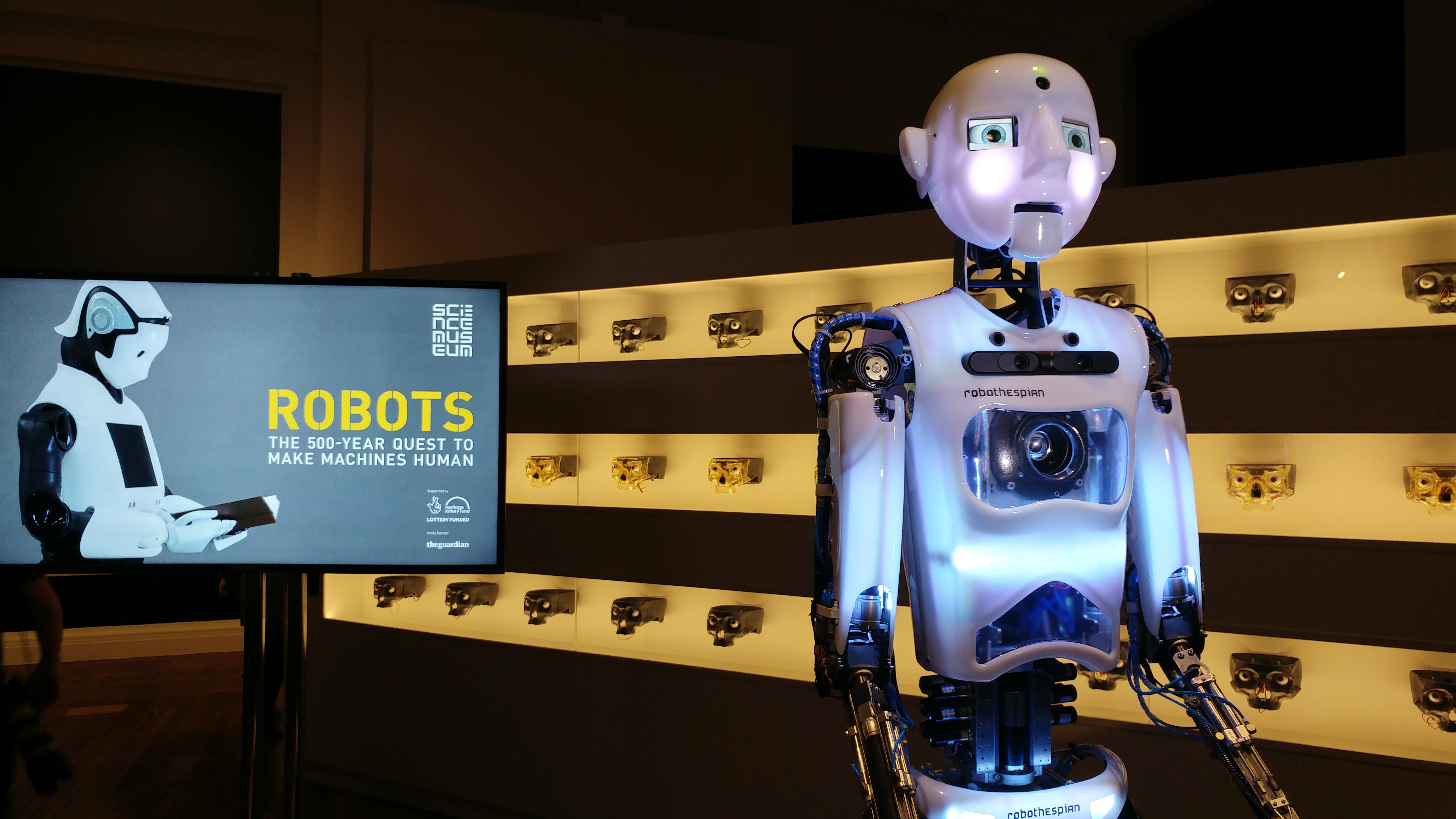We went to London's Science Museum to meet the past