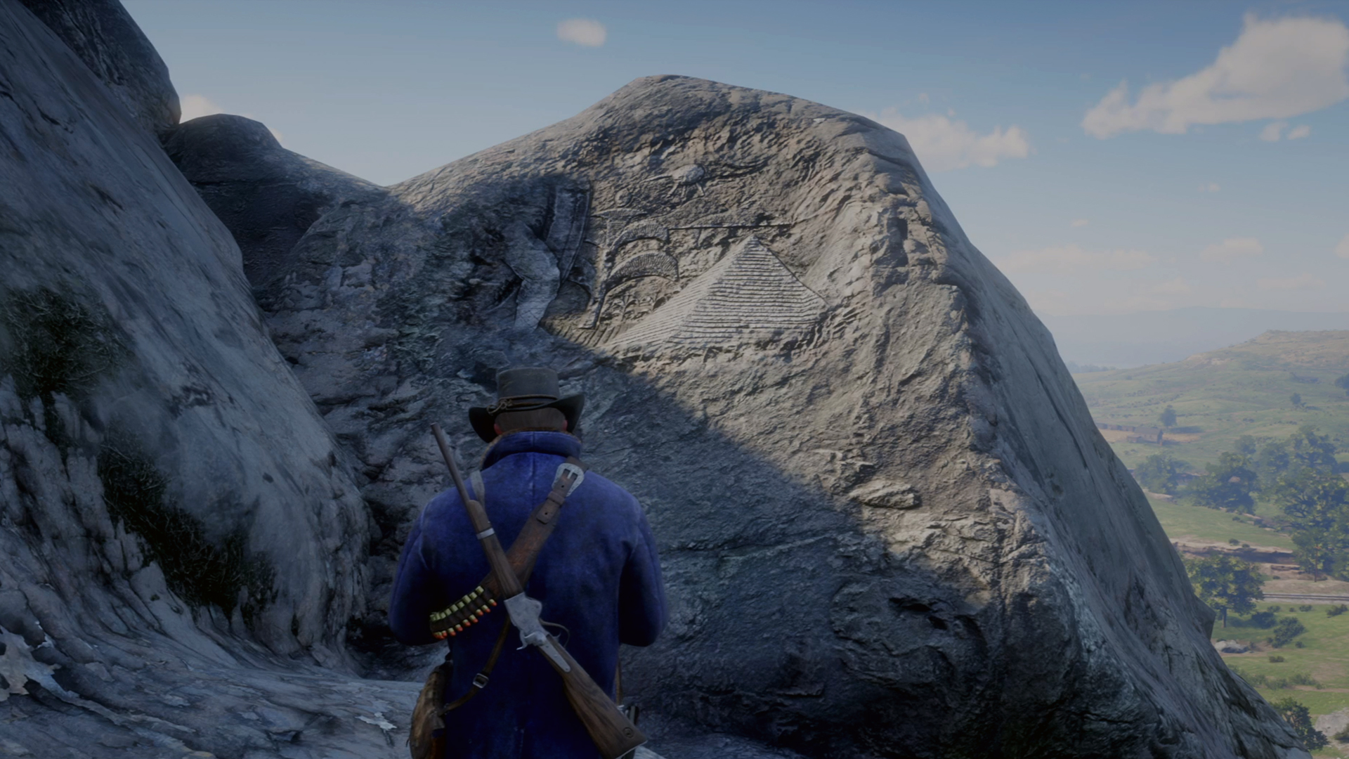 Red Dead Redemption 2 rock carvings All locations, your reward and