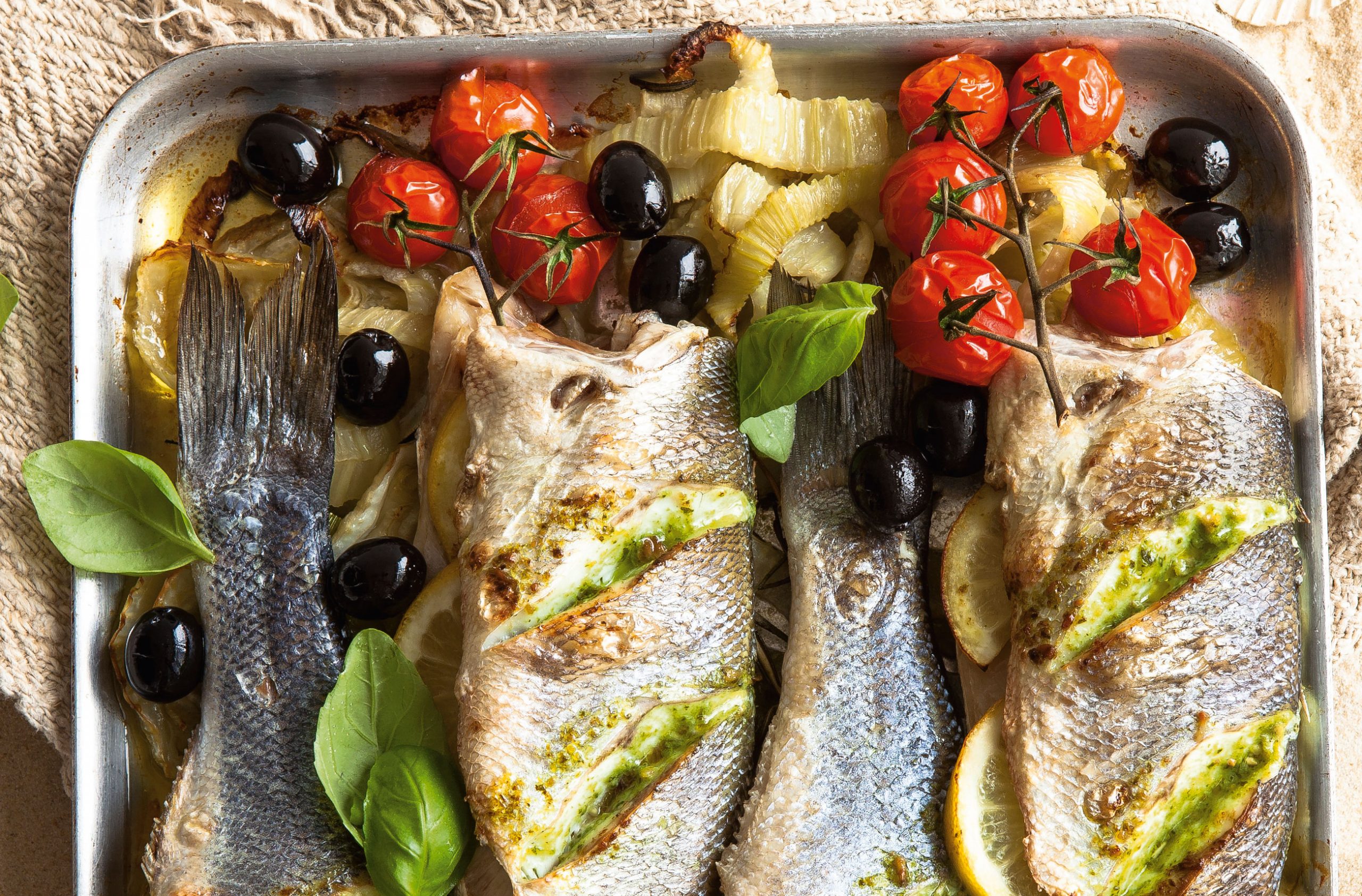 Mediterranean sea bass Dinner Recipes GoodtoKnow