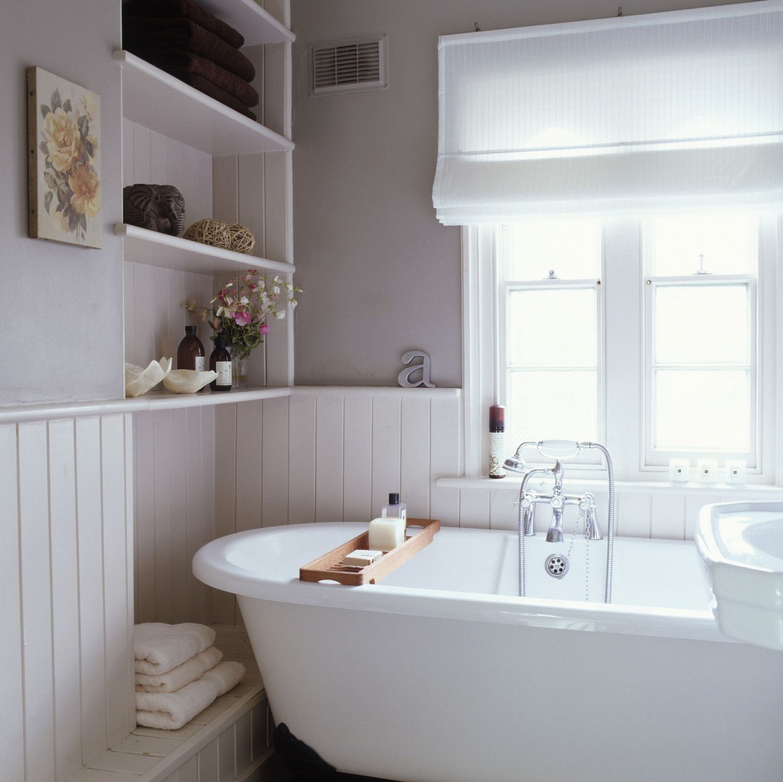 Cottage bathroom ideas how to get this pretty, rustic look Ideal Home