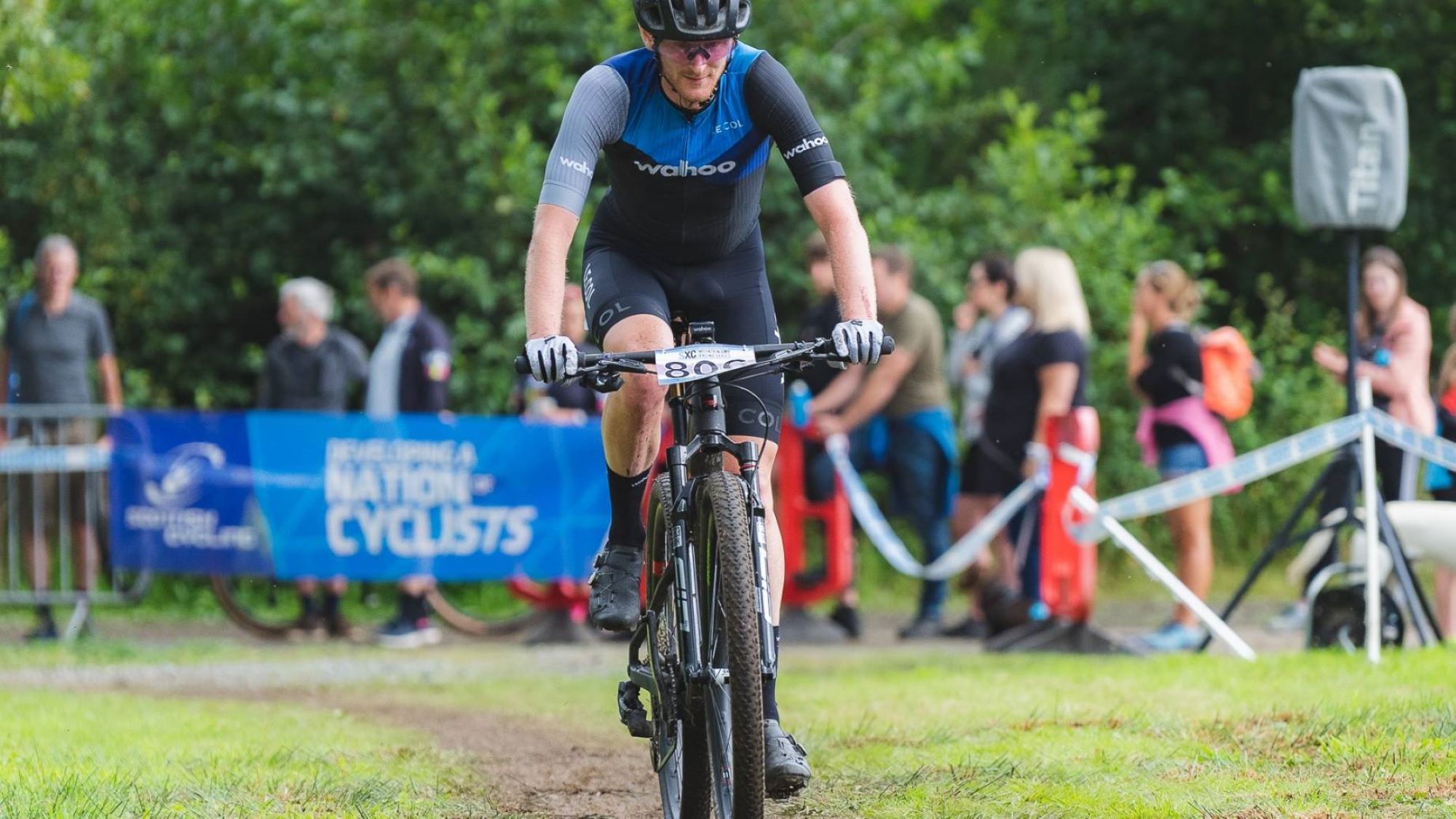 Mountain biker Rab Wardell dies two days after winning Scottish title