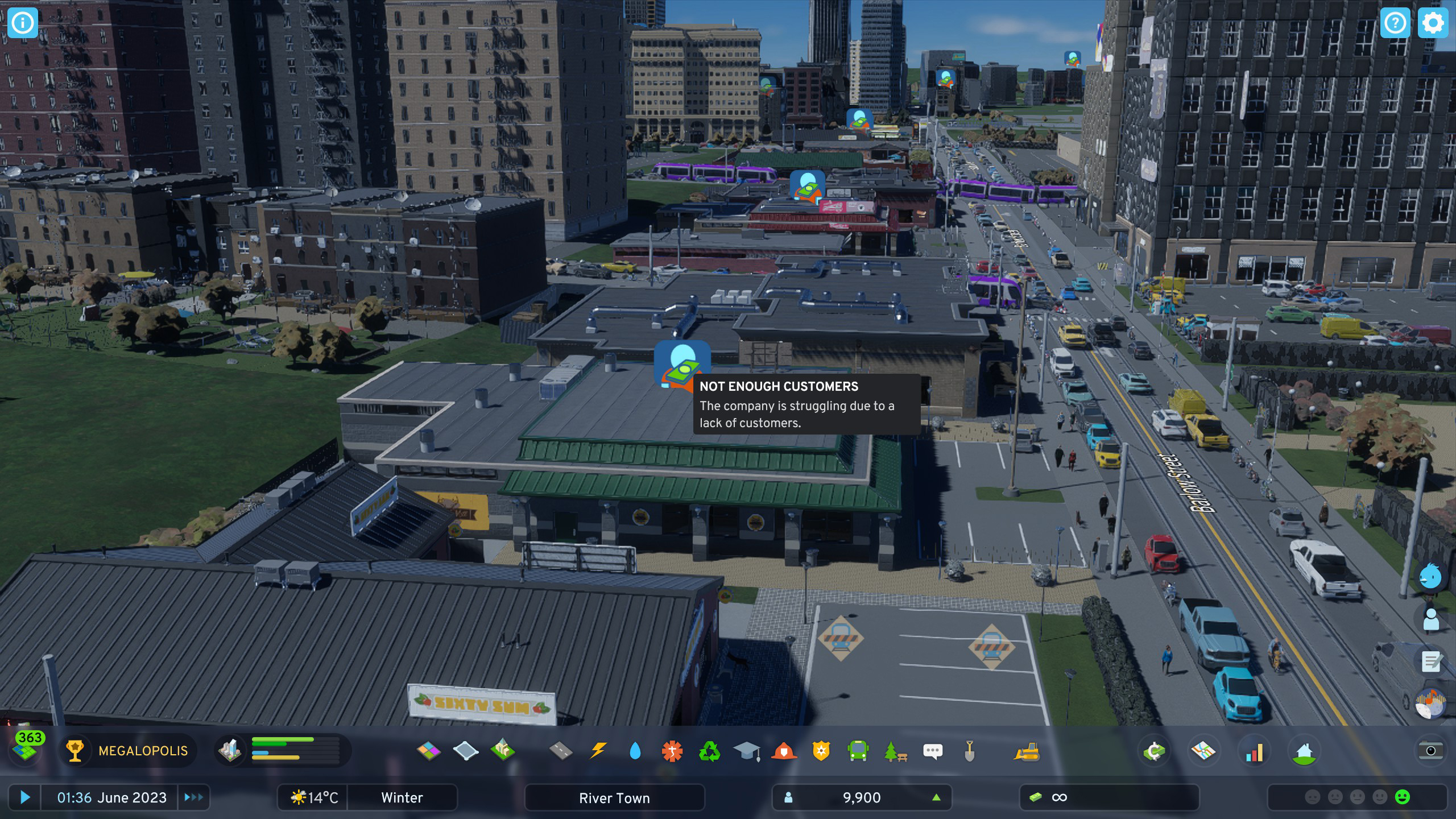 Cities Skylines 2 'Not enough customers' solution PC Gamer