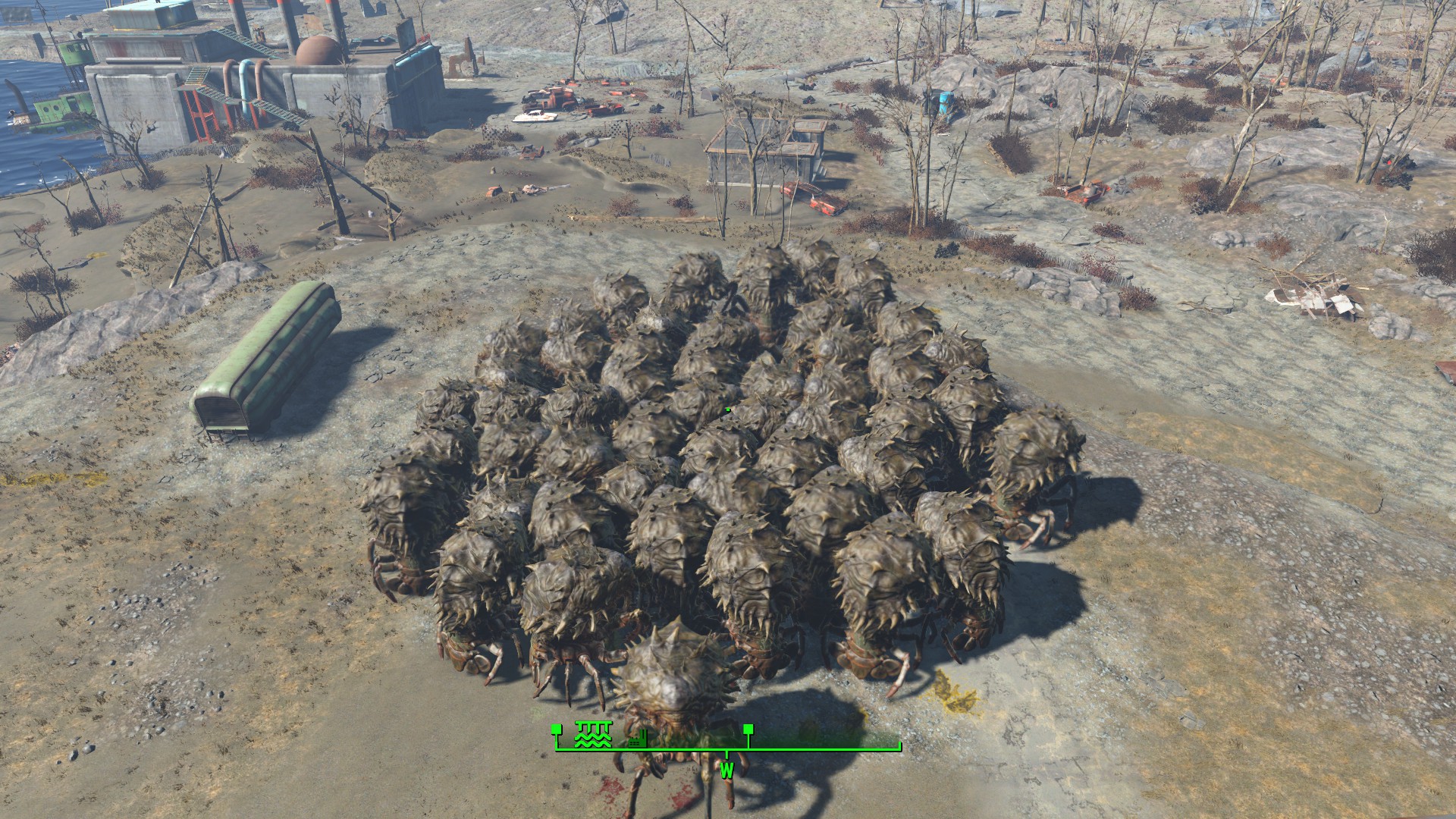 Fallout 4 enemy spawn mod drops 50 Behemoths into the wasteland at once
