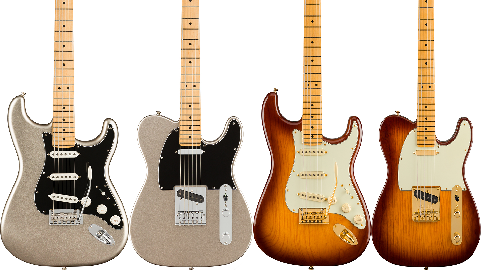 Fender Announces New 75th Anniversary Strat, Tele Guitars GuitarPlayer