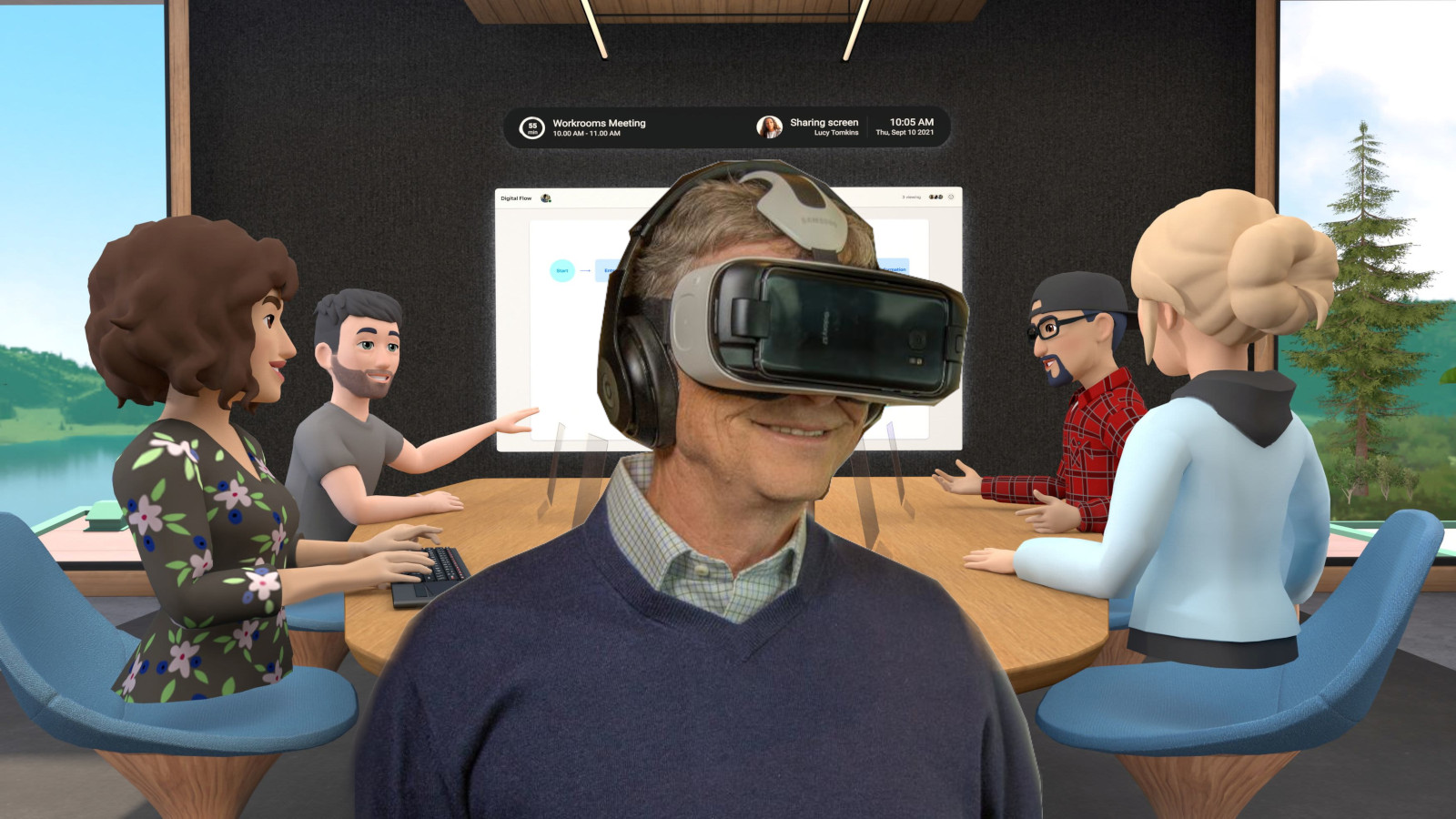 Bill Gates predicts that most meetings will move to the Metaverse