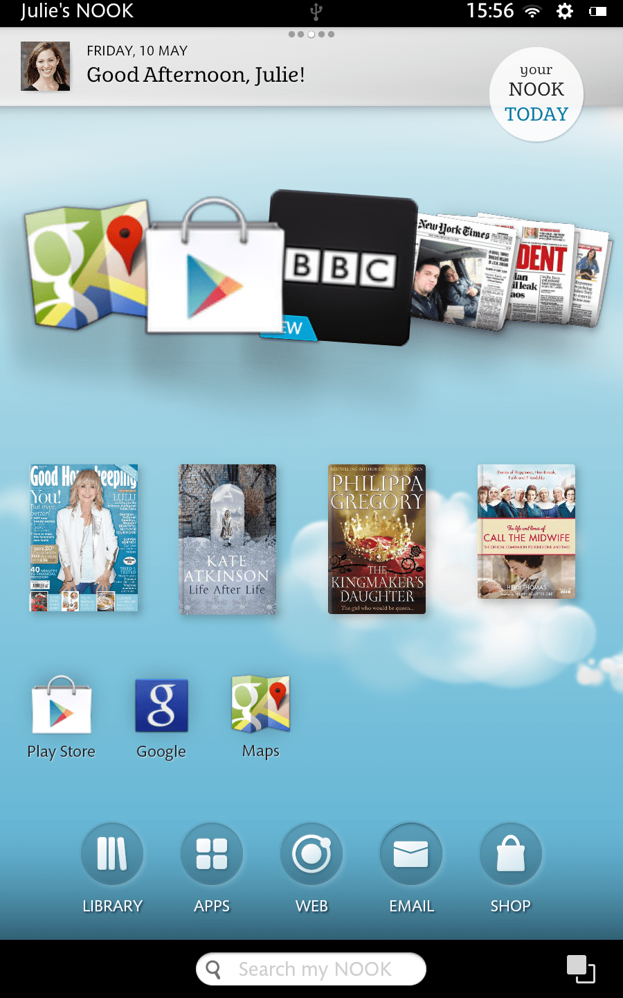 Interface and performance Nook HD review Page 2 TechRadar