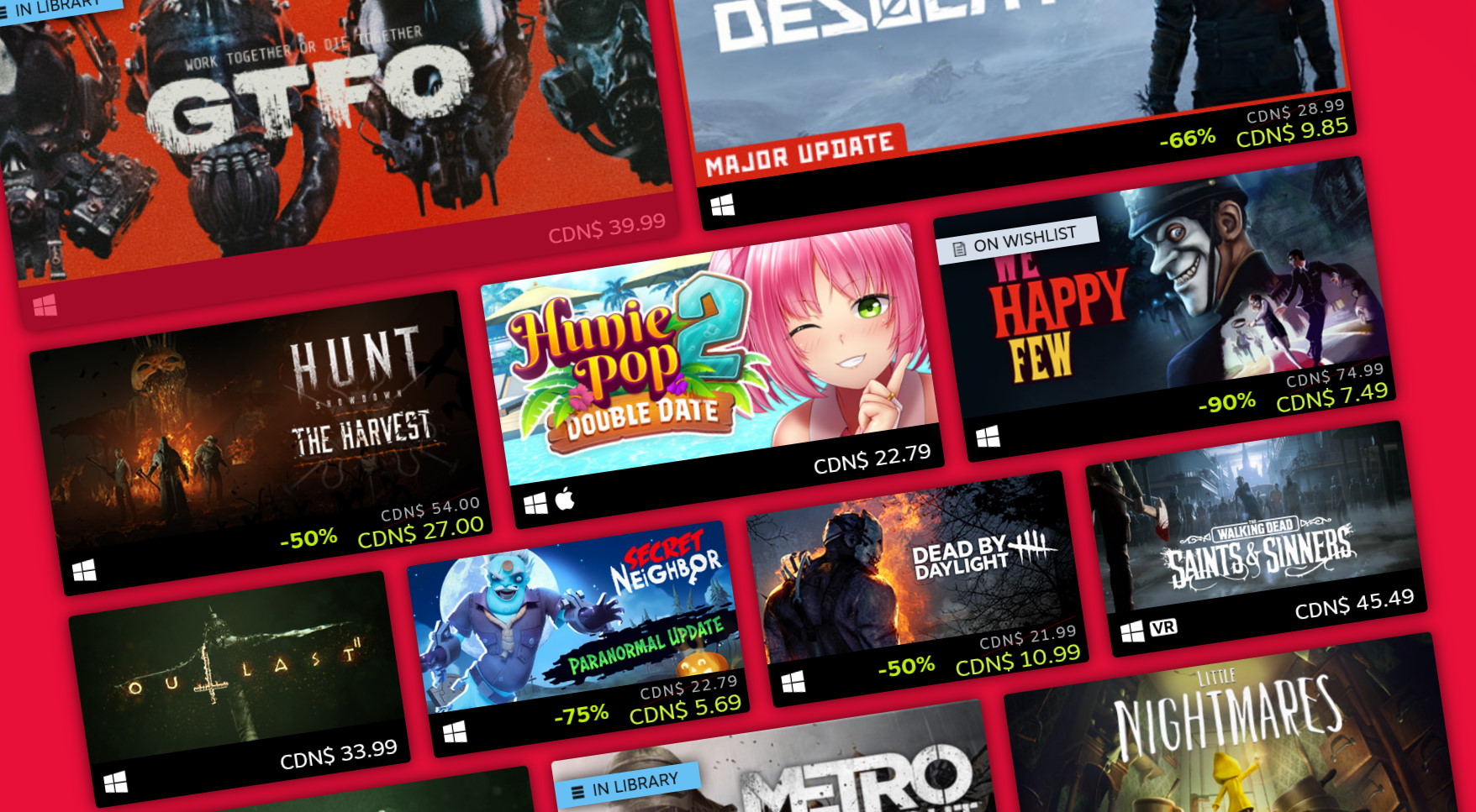 The Steam Halloween Sale 2021 is live PC Gamer