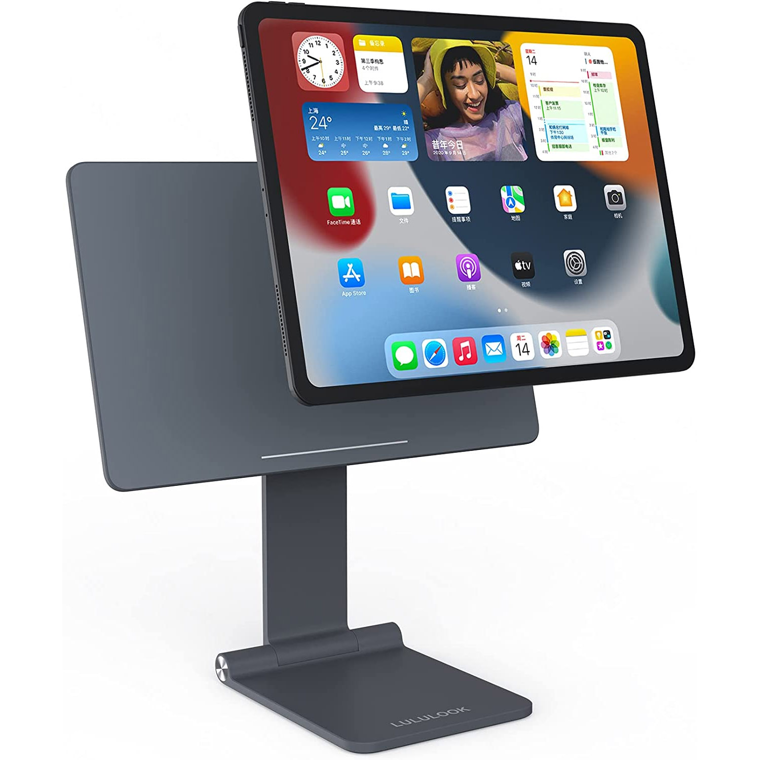 Lululook Foldable iPad Stand review sturdy, flexible, and