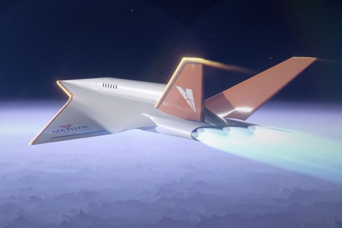 Venus Aerospace unveils its dartlike Mach 9 plane design Space