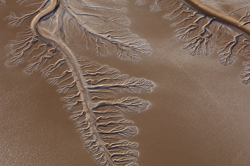 Dried-up Colorado River Delta.