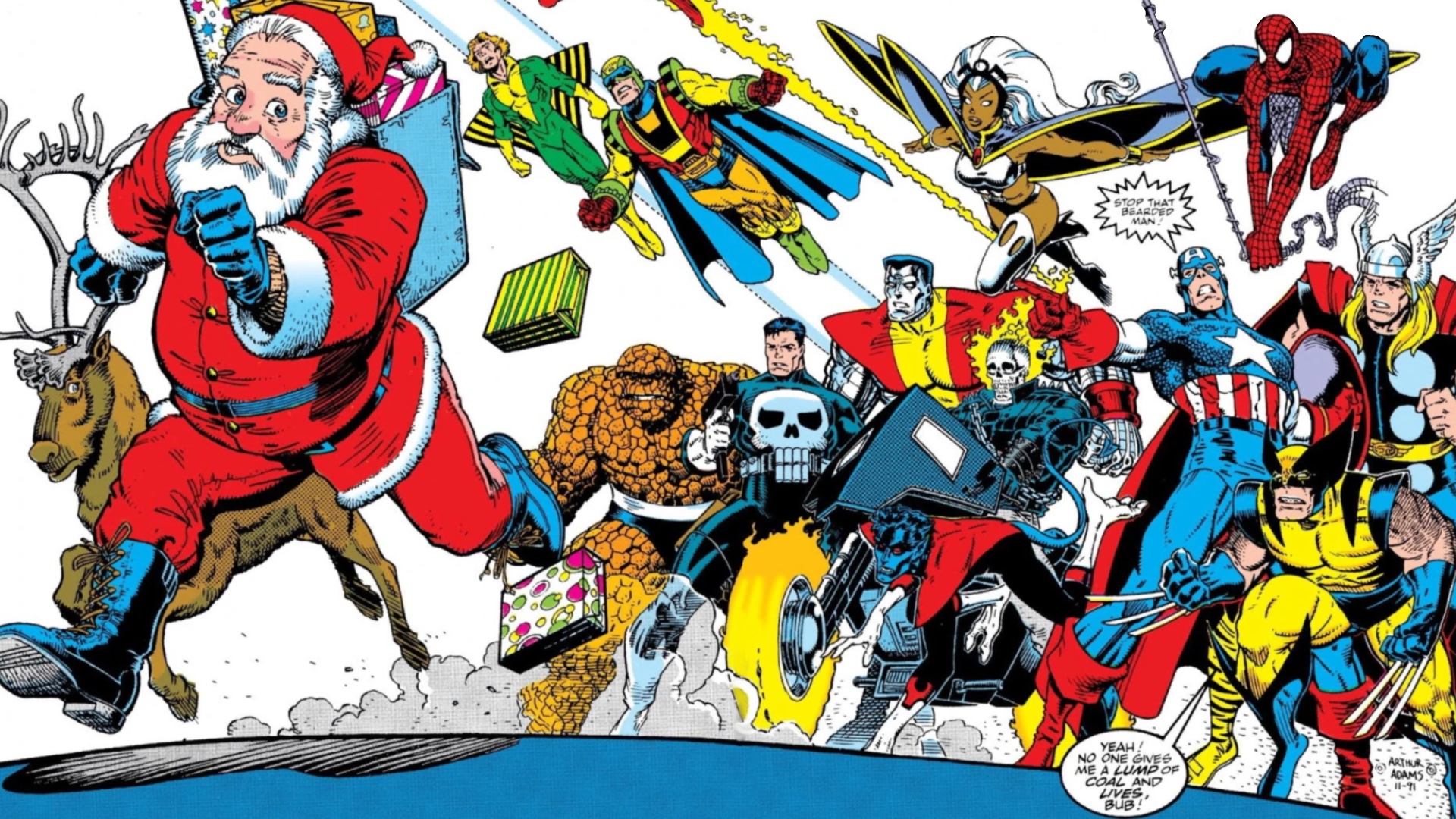 Yes, Virginia, there is a Santa Claus in the Marvel Universe and he