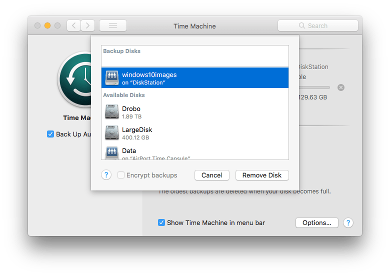 How to keep using Time Machine when the AirPort Time Capsule is