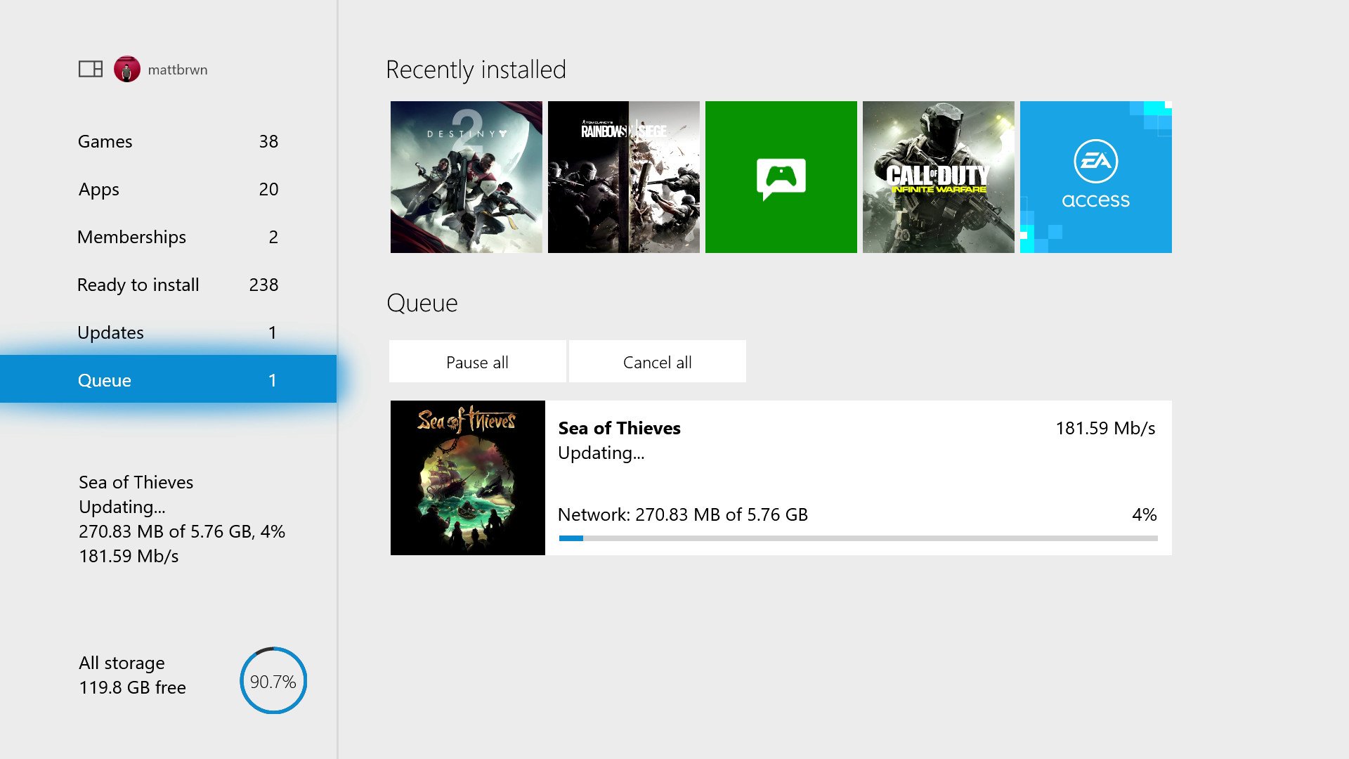 Getting Xbox One X game updates List of games, availability, download