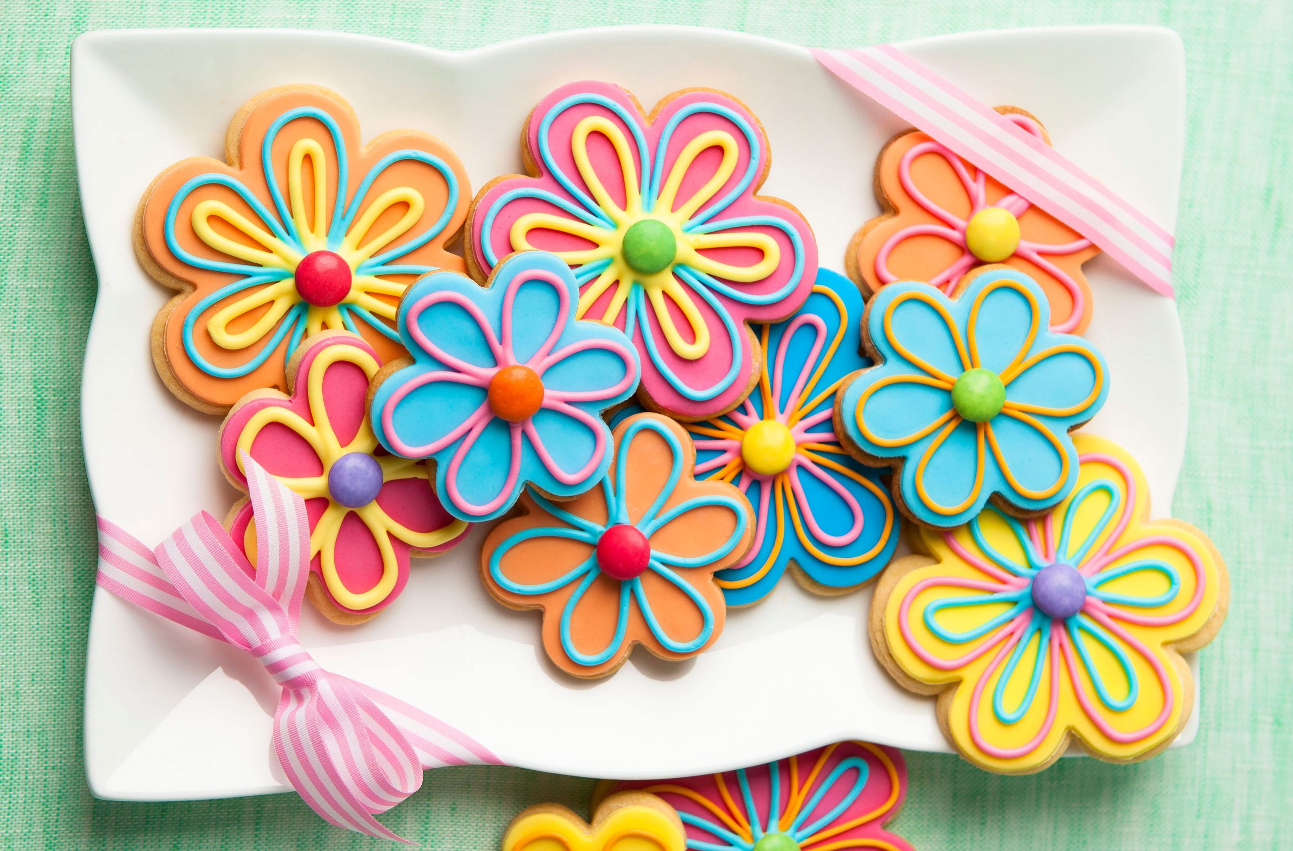 Flower cookies Baking Recipes GoodtoKnow