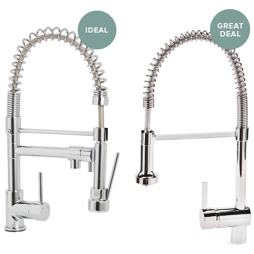 Update kitchens for less with mixer taps at Aldi £117 cheaper than B&Q Ideal Home