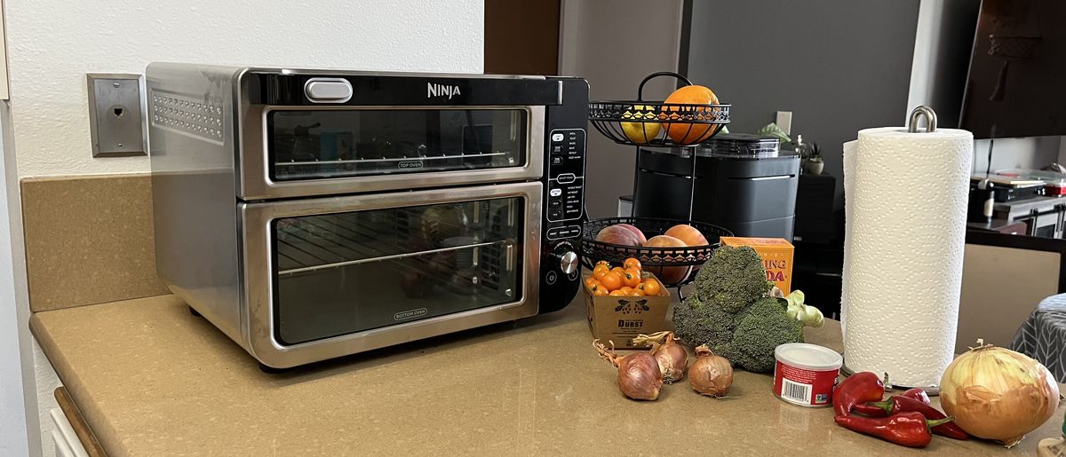 Ninja 12in1 Smart Double Oven Air Fryer review for twice the amount