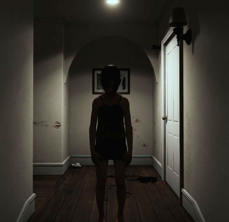 See me scream while playing the Paranormal Activity VR