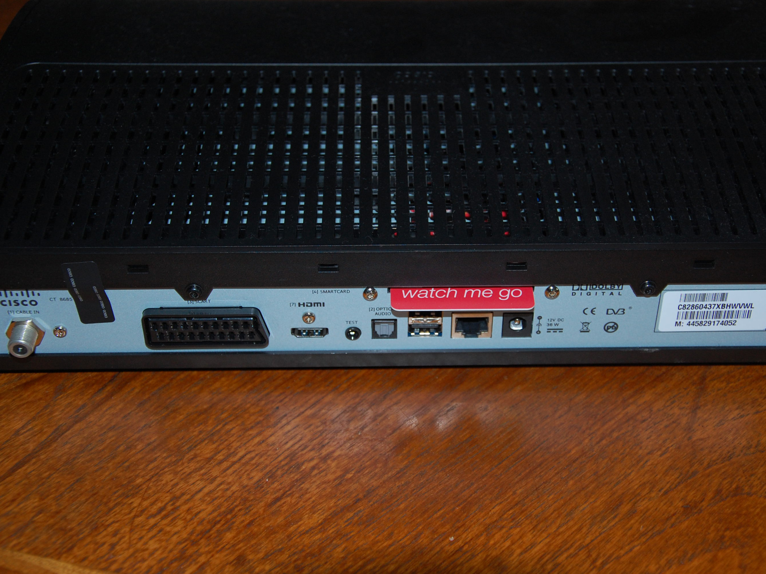 Virgin Media powered by TiVo Box and remote Virgin Media TiVo review