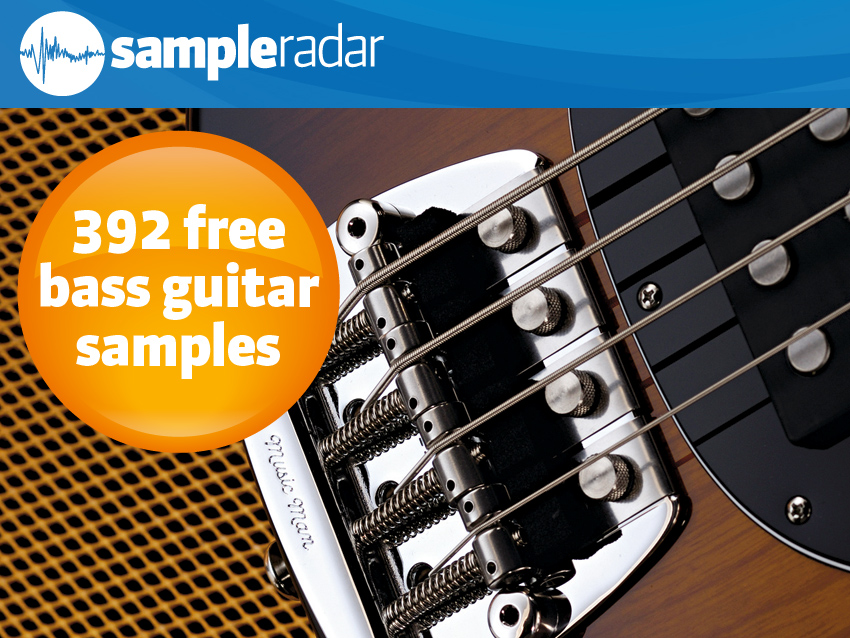 SampleRadar 392 free bass guitar samples MusicRadar