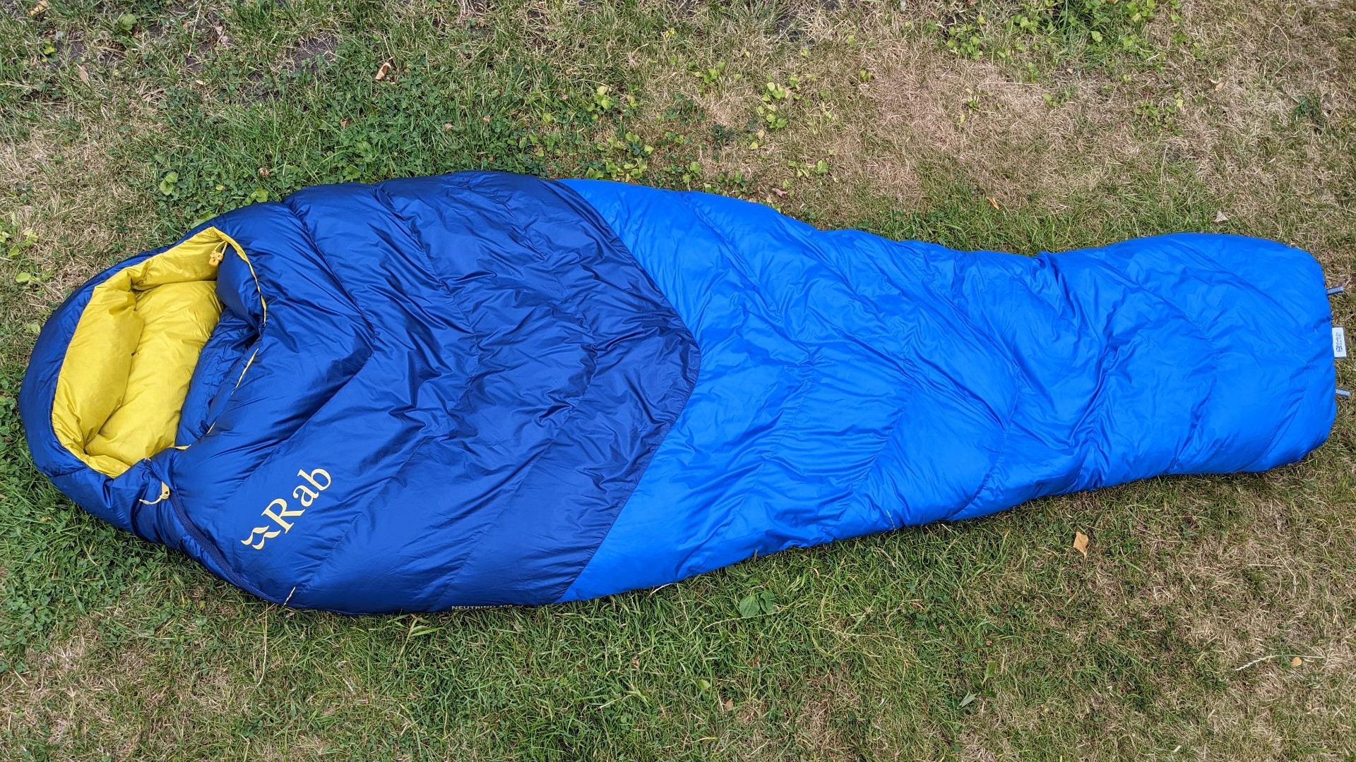 Rab Neutrino 400 sleeping bag review T3