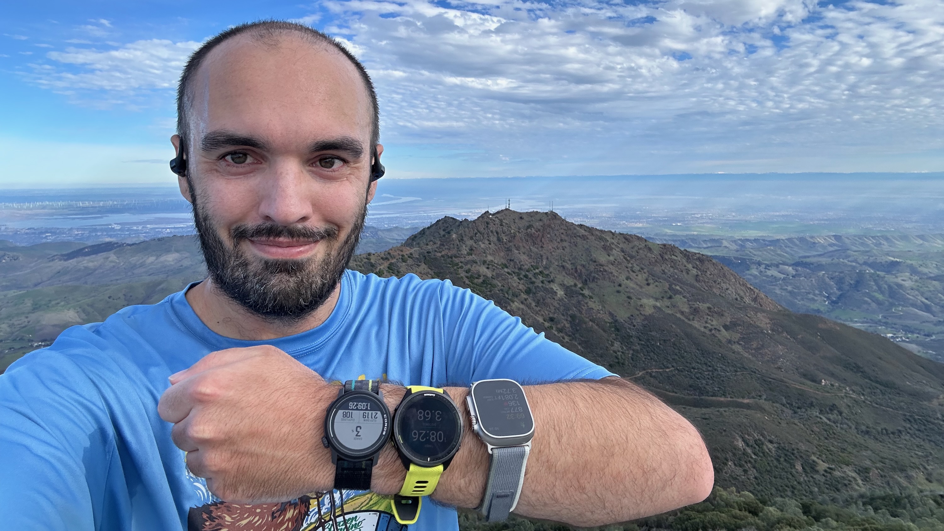 I wore five smartwatches to Mount Diablo's peak. These brands were best