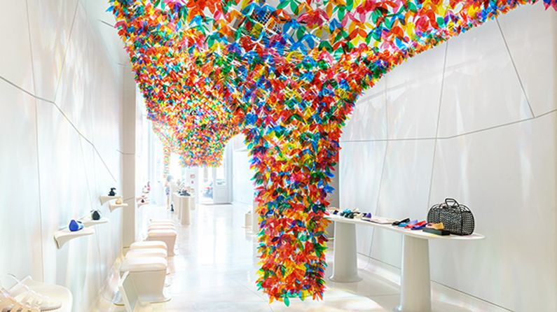 Huge art installation is a floral triumph Creative Bloq