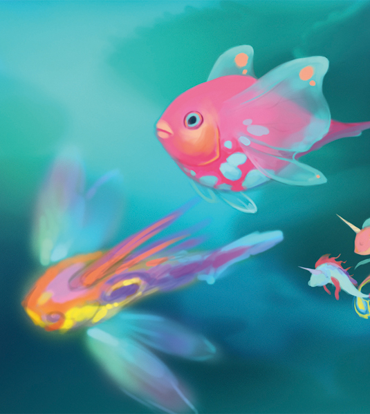 These fantasy tropical fish will inspire you to paint Creative Bloq