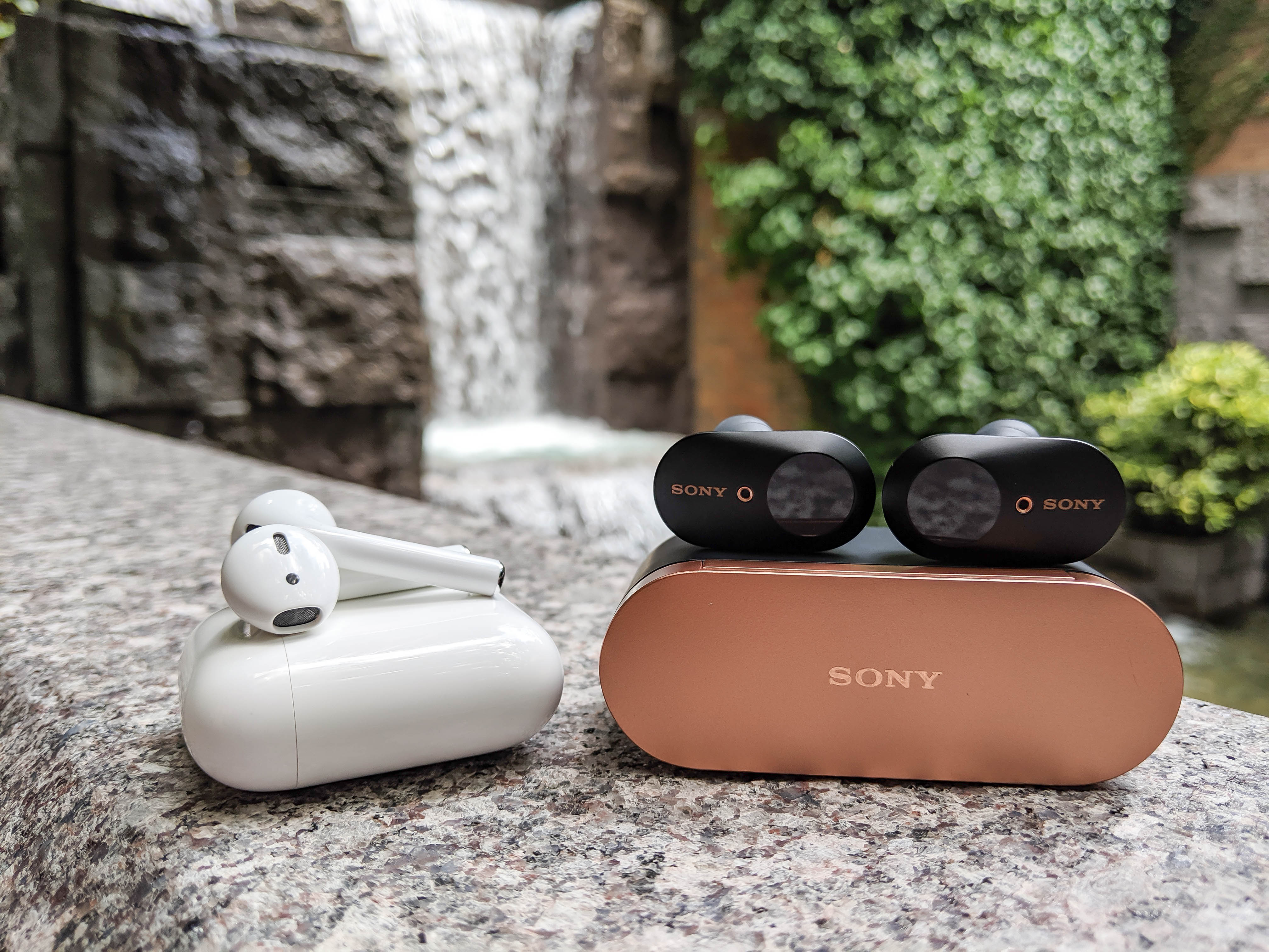Apple AirPods 2 vs. Sony WF1000XM3 Which True Wireless Earbuds Are