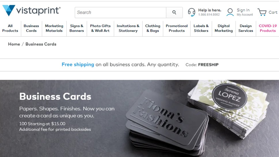 Best online business card printing service in 2020 from design to