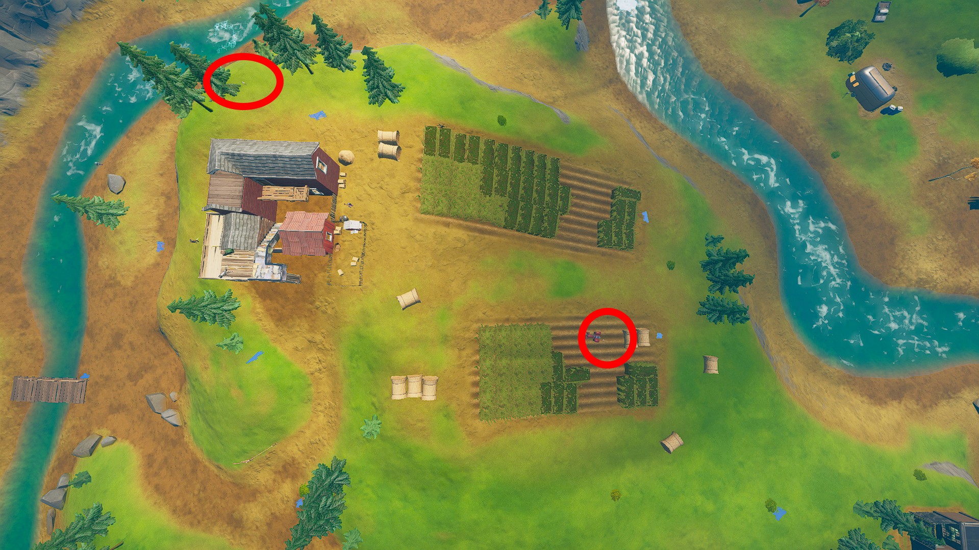 Where to search for clues at Steel's Farm in Fortnite GAME ZONE