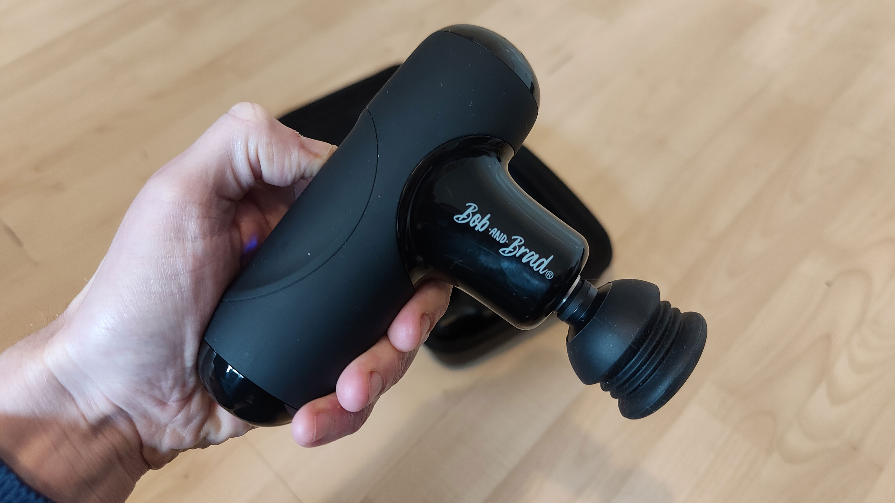 Bob and Brad Massage Gun Q2 Mini the fivestar gadget every gym bag