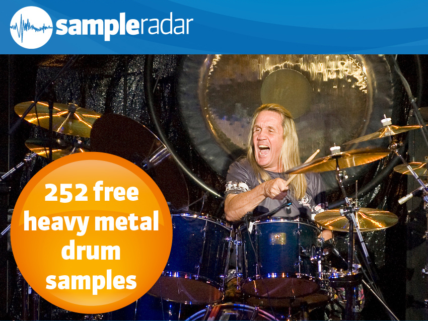 SampleRadar 252 free heavy metal drum samples MusicRadar