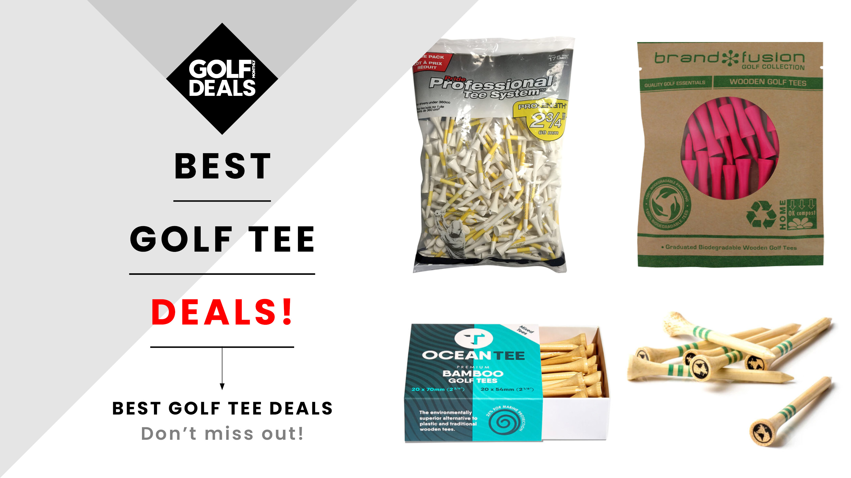 Best Golf Tee Deals Golf Monthly